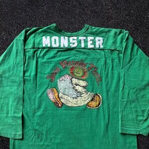 Vintage 60s Robert Crumb " Just Passin' Thru " Art Faded Distressed Shirt Large